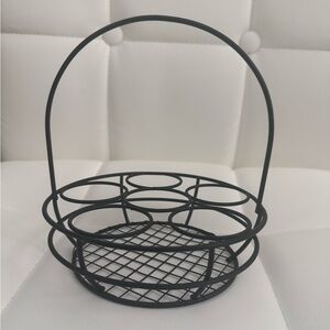 💛🩷💜Black Metal Wire Egg Basket Easter Ready!